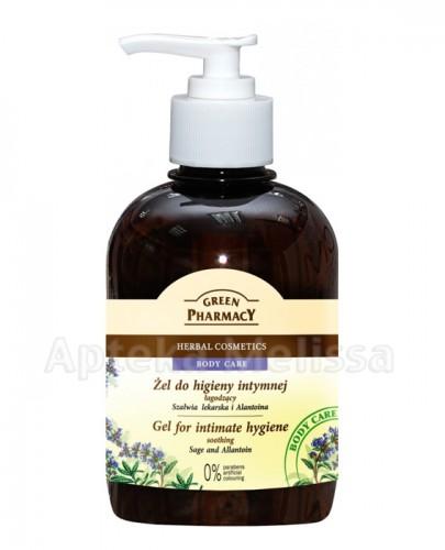 GREEN PHARMACY Żel do higieny intymnej łagodzący szałwia lekarska i alantoina - 370 ml - Apteka internetowa Melissa