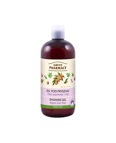 GREEN PHARMACY Żel pod prysznic olejek arganowy i figi - 500 ml - Apteka internetowa Melissa