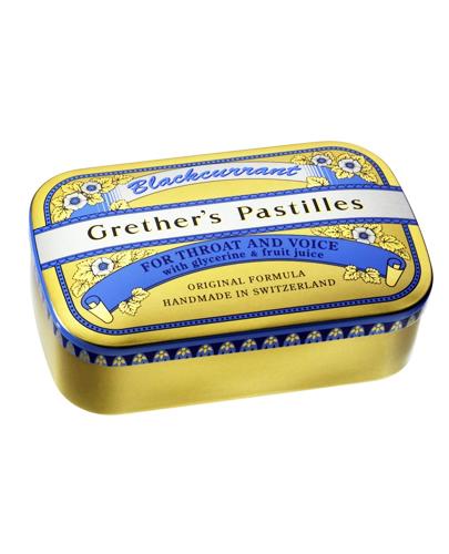  GRETHER'S PASTILLES Pastylki z czarną porzeczką na gardło i głos - 110 g - cena, stosowanie, opinie  - Apteka internetowa Melissa  