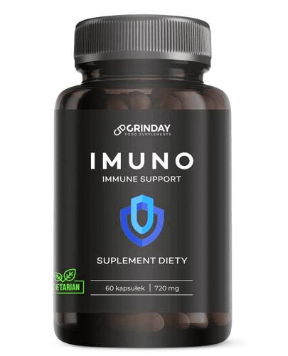 Grinday Imuno Immune Support 720 mg - 60 kaps. - cena, opinie, wskazania - Drogeria Melissa