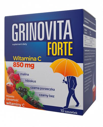  Grinovita Forte, 10 sasz., cena, opinie, stosowanie - Apteka internetowa Melissa  