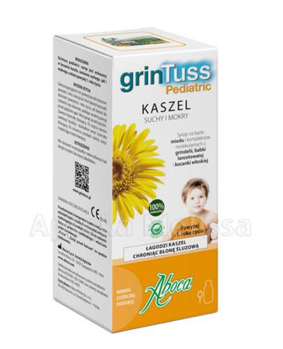  GRINTUSS PEDIATRIC Syrop dla dzieci na kaszel suchy i mokry, 128 g - Apteka internetowa Melissa  