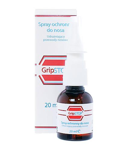GRIP STOP Spray do nosa - 20 ml Poprawia komfort oddychania - cena, opinie, właściwości
