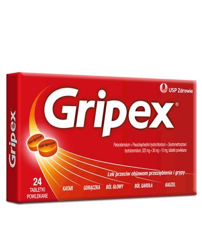 GRIPEX - 24 tabl. - Apteka internetowa Melissa