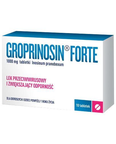  Groprinosin Forte - 10 tabl. - cena, opinie, właściowści - Apteka internetowa Melissa  