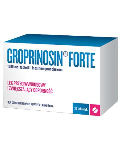 Groprinosin Forte - 30 tabl. - cena, opinie, właściwości - Apteka internetowa Melissa