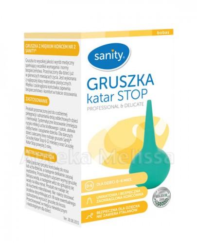  SANITY Gruszka z miękkim końcem nr 2 - 1 szt. - Apteka internetowa Melissa  