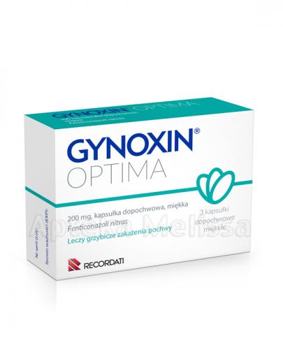 GYNOXIN OPTIMA - 3 kapsułki dopochwowe - Apteka internetowa Melissa
