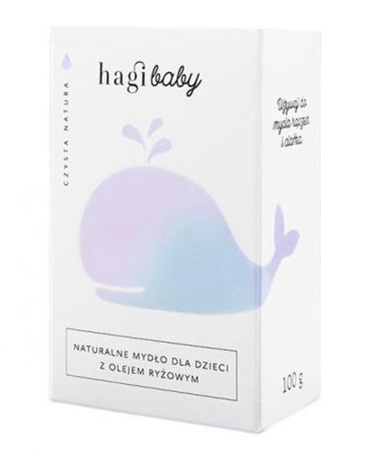  Hagi Baby Naturalne Mydło dla dzieci z olejem ryżowym, 100 g, cena, opinie, stosowanie - Apteka internetowa Melissa  