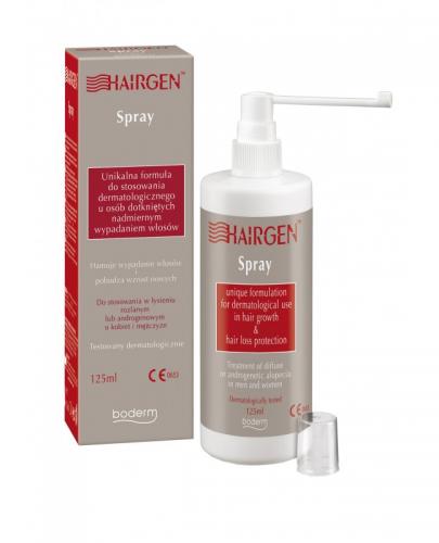  HAIRGEN Spray do stosowania w łysieniu rozlanym lub androgenowym u kobiet i mężczyzn - 125 ml - Apteka internetowa Melissa  