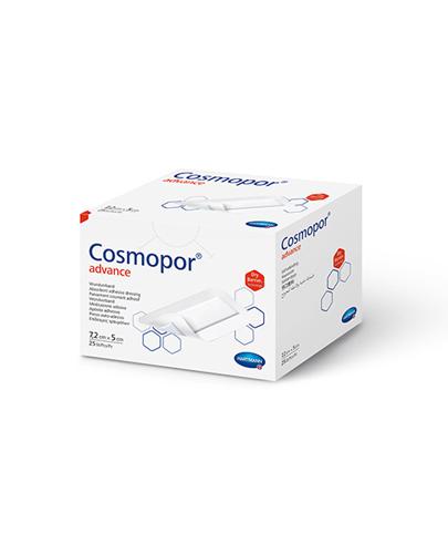 Hartmann Cosmopor advance Opatrunek na ranę 7,2 cm x 5 cm, 25 sztuk
