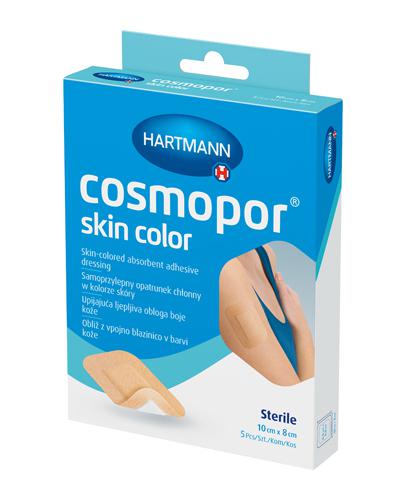 Hartmann Cosmopor Samoprzylepny opatrunek chłonny w kolorze skóry 10 cm x 8 cm - 5 szt. - cena, właściwości, stosowanie - Apteka internetowa Melissa