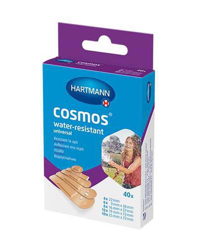  Hartmann Cosmos Water-Resistant Plastry z odpornej na zachlapanie i brud folii, 40 szt., cena, opinie, właściwości  - Apteka internetowa Melissa  