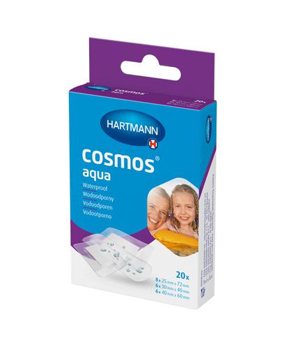 Hartmann Cosmos Wodoodporne plastry 3 rozm. - 20 szt. - cena, właściwości, skład - Apteka internetowa Melissa