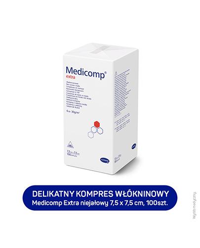 HARTMANN MEDICOMP EXTRA Kompresy niejałowe 7,5 cm x 7,5 cm - 100 szt. - cena, stosowanie, opinie - Apteka internetowa Melissa