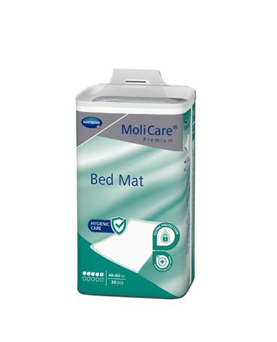  Hartmann MoliCare Premium Bed Mat 5 kropli 40 x 60 cm, podkłady chłonne jednorazowego użytku, 30 szt., 1 op. - cena, opinie, właściwość  - Apteka internetowa Melissa  
