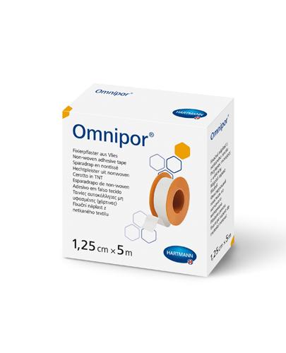 HARTMANN OMNIPOR Przylepiec mocujący z włókniny 1,25 cm x 5 m - 1 szt. - Apteka internetowa Melissa
