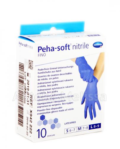  HARTMANN Rękawice Peha-Soft nitrile fino, rozmiar L, 10 sztuk - Apteka internetowa Melissa  