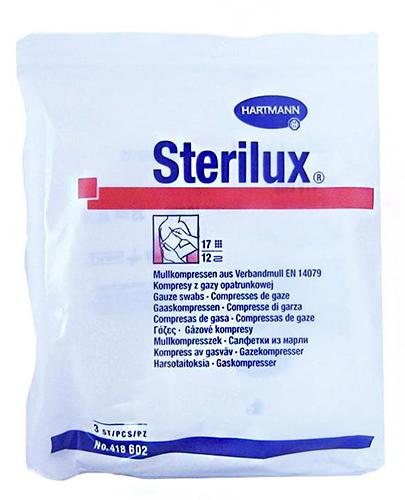 Hartmann Sterilux Kompresy z gazy jałowe 17...