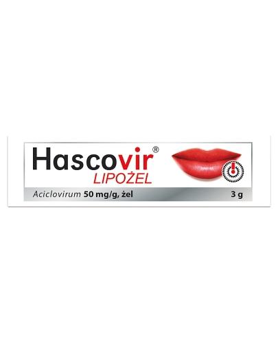 HASCOVIR LIPOŻEL PRO Żel 50 mg - 3 g - Apteka internetowa Melissa