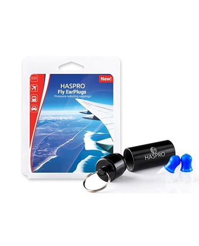  Haspro Fly Earplugs Zatyczki do uszu wielokrotnego użytku do podróży - 1 para - cena, opinie, użytkowanie - Apteka internetowa Melissa  