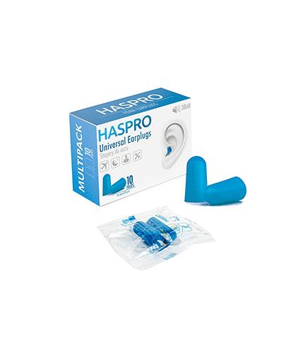  Haspro Universal Earplugs 38 dB Stopery do uszu kolor niebieski - 10 par / 20 szt. - cena, opinie, właściwości - Apteka internetowa Melissa  