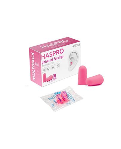  Haspro Universal Earplugs 38 dB Stopery do uszu kolor różowy - 10 par / 20 szt. - cena, opinie, działanie - Apteka internetowa Melissa  