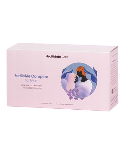  Health Labs FertileMe Complex For Men, 30 kapsułek + 30 saszetek - Apteka internetowa Melissa  