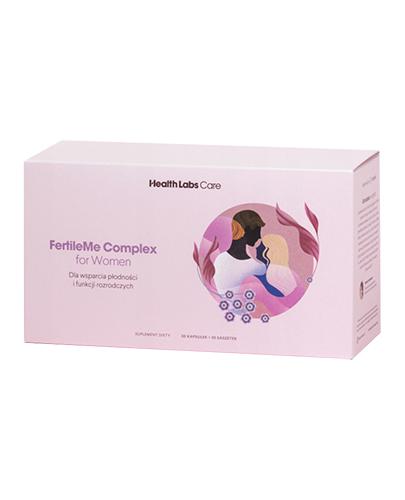  Health Labs FertileMe Complex For Women, 30 kapsułek + 30 saszetek - Apteka internetowa Melissa  