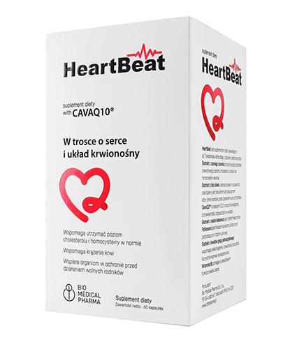  HeartBeat 60 kapsułek - cena, opinie, właściwości - Apteka internetowa Melissa  