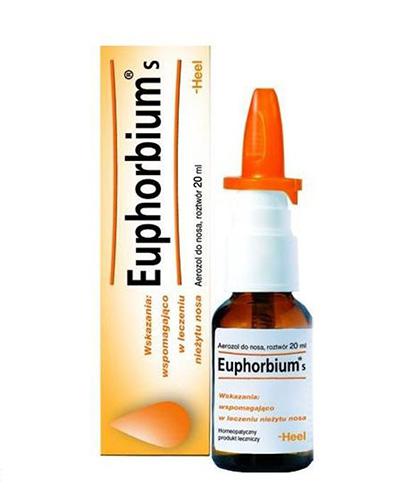  HEEL EUPHORBIUM COMPOSITUM S Aerozol do nosa, 20 ml - Apteka internetowa Melissa  