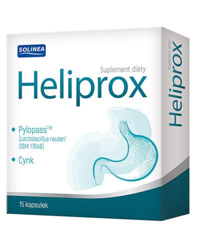  Heliprox - 15 kaps. Na układ pokarmowy - cena, opinie, właściwości  - Apteka internetowa Melissa  