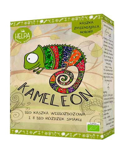 HELPA KAMELEON Bio Kaszka wielozbożowa i 8 Bio Różdżek smaku - 300 g + 8x2 g - kaszka zmieniająca kolor Data ważności 2021.08.30 - Apteka internetowa Melissa