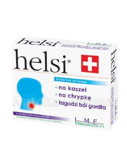 HELSI O smaku czarnej porzeczki - 30 past. - Apteka internetowa Melissa