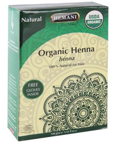  Hemani Organiczna henna naturalna do włosów blond z certyfikatem Ecocert, 100 g  - Apteka internetowa Melissa  