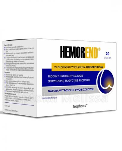 HEMOREND - 20 sasz. - Apteka internetowa Melissa