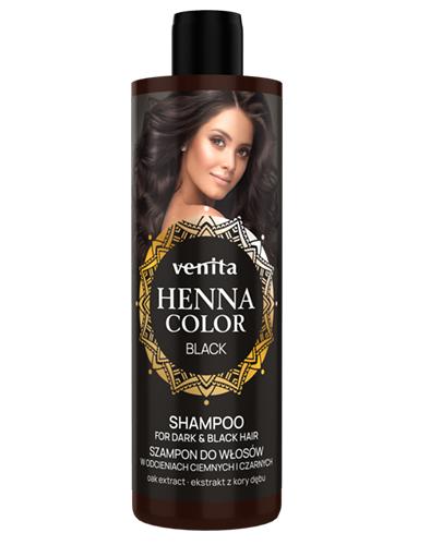  VENITA Henna Color Szampon Black do włosów w odcieniach ciemnych i czarnych, 300 ml - Apteka internetowa Melissa  