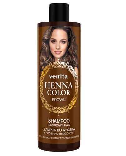  VENITA Henna Color Szampon Brown do włosów w odcieniach brązu, 300 ml - Apteka internetowa Melissa  