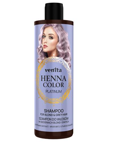  VENITA Henna Color Szampon Platinum do włosów blond i siwych, 300 ml - Apteka internetowa Melissa  