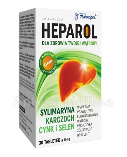 HEPAROL - 30 tabl. - Apteka internetowa Melissa