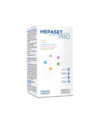  Hepaset Pro, 60 kapsułek - Apteka internetowa Melissa  