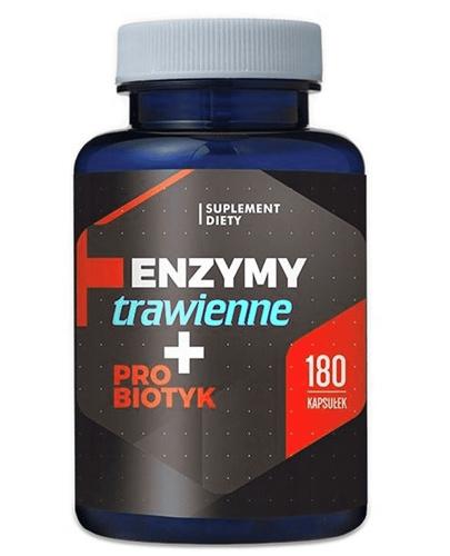  Hepatica Enzymy trawienne + probiotyk - 180 kaps. - cena, opinie, wskazania  - Apteka internetowa Melissa  