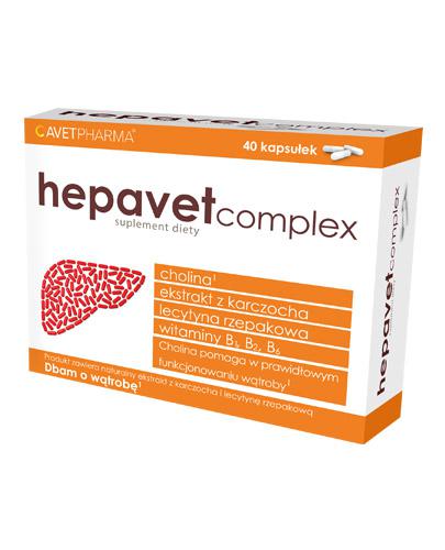  HEPAVET COMPLEX - 40 kaps. - Apteka internetowa Melissa  
