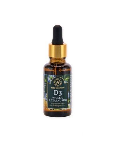 Herbal Monasterium D3 w oleju z czarnuszki - 30 ml - cena, opinie, wskazania - Drogeria Melissa