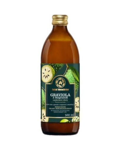  Herbal Monasterium Graviola z miąższem sok, 500 ml - Apteka internetowa Melissa  