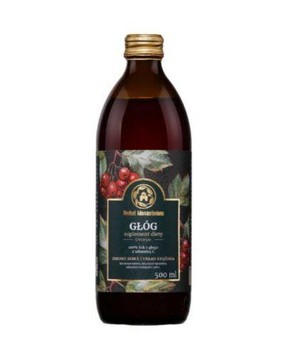 HERBAL MONASTERIUM Sok z Głogu - 500 ml - cena, opinie, wskazania