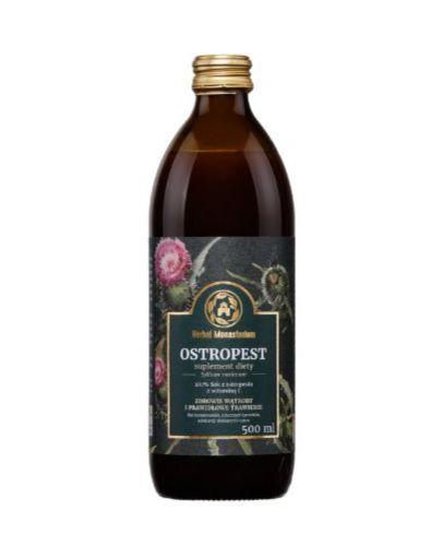 HERBAL MONASTERIUM Sok z Ostropestu - 500 ml - cena, opinie, wskazania