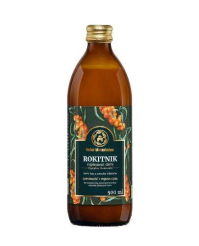 HERBAL MONASTERIUM Sok z owoców rokitnika - 500 ml - cena, opinie, wskazania