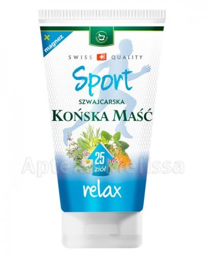 HERBAMEDICUS SPORT RELAX Końska maść - 150 ml Data ważności: 2018.08.30 - Apteka internetowa Melissa