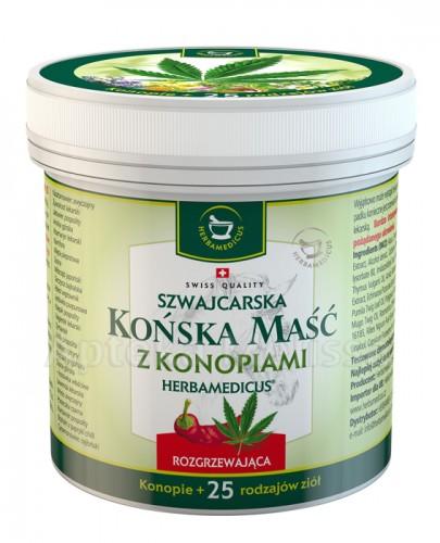 HERBAMEDICUS Końska maść z konopiami rozgrzewająca - 250 ml - Apteka internetowa Melissa